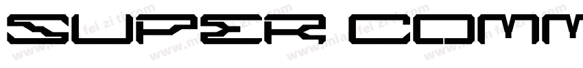 Super Commando Expanded Italic Expa字体转换